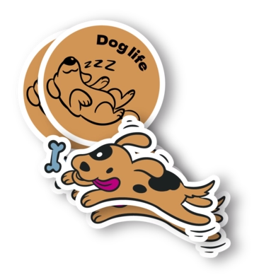 Laminated Vinyl Stickers