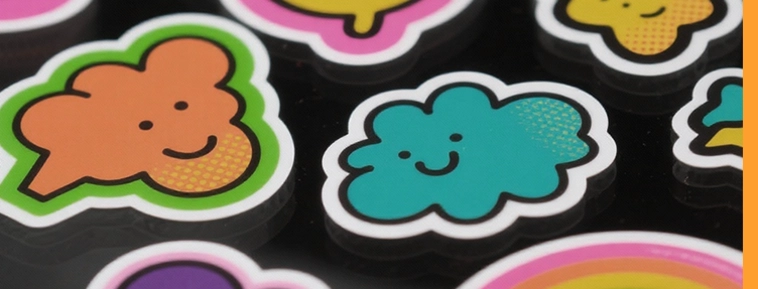 Laminated Vinyl Stickers