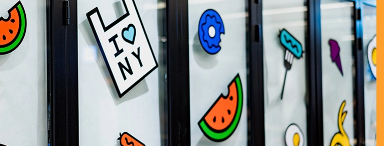 Die-cut stickers